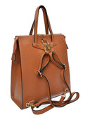 Luisa Vannini Rucsac Margot piele naturala coniac inchis