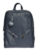 Roberta M Rucsac Laura piele naturala Albastru