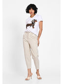 Pantaloni siluetă effortless chic Bej
