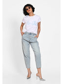 Slim mom jeans Albastru
