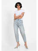 Slim mom jeans Albastru