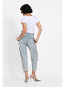 Slim mom jeans Albastru