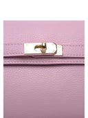 Borsa a mano Mangotti Mariana in vera pelle - Rosa