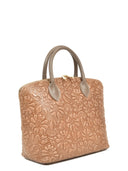 Anna Luchini Borsa a mano Dardana in pelle naturale COGNAC CHIARO