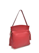 Isabella Rhea Geanta de mana  Lilia piele naturala  Rosu