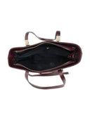 Borsa Tote Luisa Vannini Amelia pelle naturale GRENA