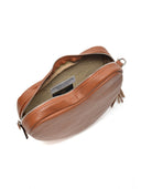 Borsa a spalla Luisa Vannini Lorelei in pelle naturale COGNAC