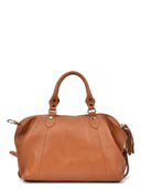 Borsa a mano Milana in vera pelle COGNAC