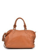 Borsa a mano Milana in vera pelle COGNAC