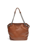 Borsa a mano Lily in pelle naturale COGNAC