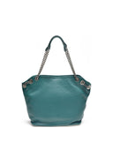 Borsa Lily in vera pelle VERDE