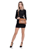 Borse a tracolla Martina in vera pelle COGNAC