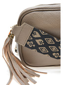 Borsa a tracolla Alessia in pelle naturale TAUPE