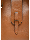 Borsa a tracolla Elody in pelle naturale Cognac