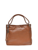 Borse Borsa a mano Katarina in pelle naturale Cognac