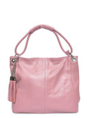 Borse Borsa a mano Katarina in pelle naturale Rosa scuro