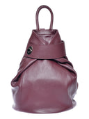 Anna Luchini Rucsac Celeste piele naturala -Albastru