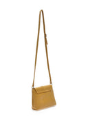 Borsa a tracolla Louisa, pelle naturale, senape