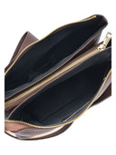 Borsa a tracolla Fabiola in pelle naturale Cioccolato