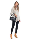 Borse Borsa a mano Ivana Pelle naturale Nero