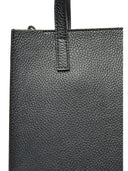 Borse Borsa a tracolla Gemma vera pelle Nero