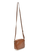 Borsa a tracolla Tova in pelle naturale COGNAC