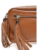 Borsa a tracolla Tova in pelle naturale COGNAC