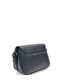 Borsa a tracolla Quinn in vera pelle nera