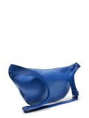 Marsupio Wilhelmina in vera pelle Blu elettrico