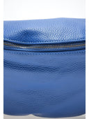 Marsupio Wilhelmina in vera pelle Blu elettrico