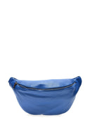 Marsupio Wilhelmina in vera pelle Blu elettrico