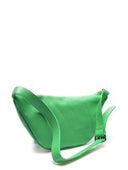 Marsupio Wilhelmina slime verde in vera pelle