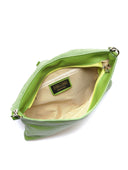 Isabella Rhea geanta de postas Delfina piele naturala  Vernil