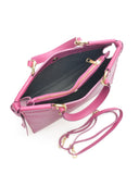 Isabella Rhea Geanta de mana  Anastasia piele naturala  Prugna