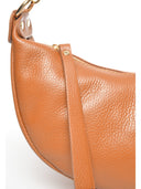 Borsa a mano Maximiliane in vera pelle Cognac scuro