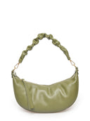 Borsa Maximiliane in vera pelle VERDE MILITARE