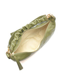 Borsa Maximiliane in vera pelle VERDE MILITARE