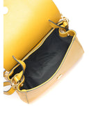 Borsa a mano Sofia in pelle naturale Senape