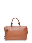 Borsa a mano Mangotti Milana, pelle naturale, Cognac