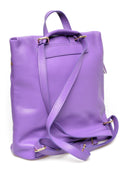 Zaino Thais in vera pelle Viola
