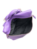 Zaino Thais in vera pelle Viola