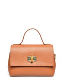 Borse Borsa a tracolla Thea in pelle naturale Cognac scuro