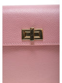 Borsa a tracolla Roberta M Gabriella in pelle naturale Rosa scuro