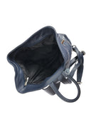 Anna Luchini Rucsac Jessica piele naturala Albastru