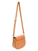 Borsa a tracolla Scarlet in pelle naturale COGNAC