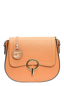 Borsa a tracolla Scarlet in pelle naturale COGNAC