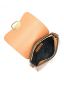 Borsa a tracolla Scarlet in pelle naturale COGNAC
