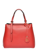 Borsa a mano Hannelore in vera pelle rossa