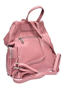 Luisa Vannini Rucsac Zuzanna piele naturala -Roz
