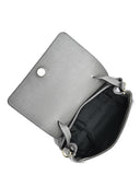 Borsa Sofia, pelle naturale, grigio